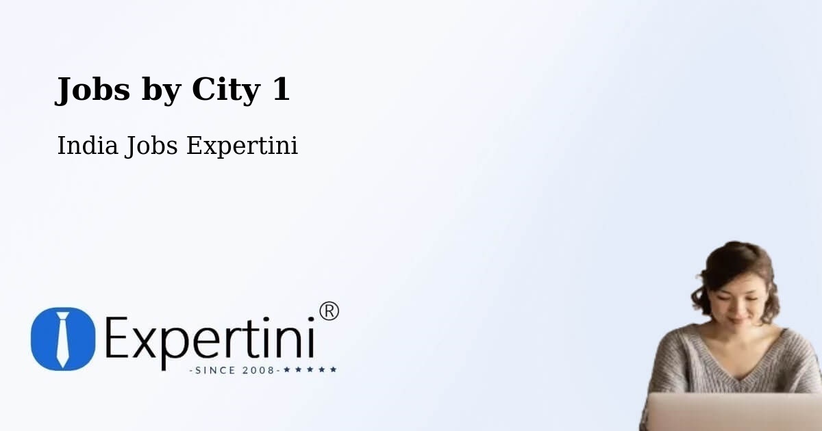 City Jobs in India - Expertini
